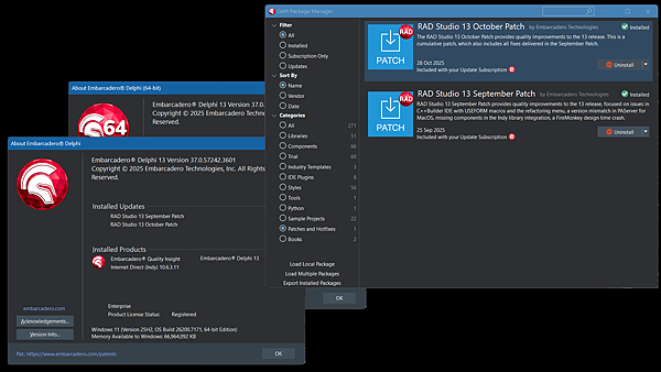 RAD Studio 13.0 October Patch RAD Studio 13.0 October Patch