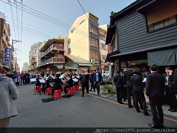 2024嘉義市國際管樂節交響樂團快閃嘉義市巷弄