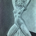 裸女石膏像