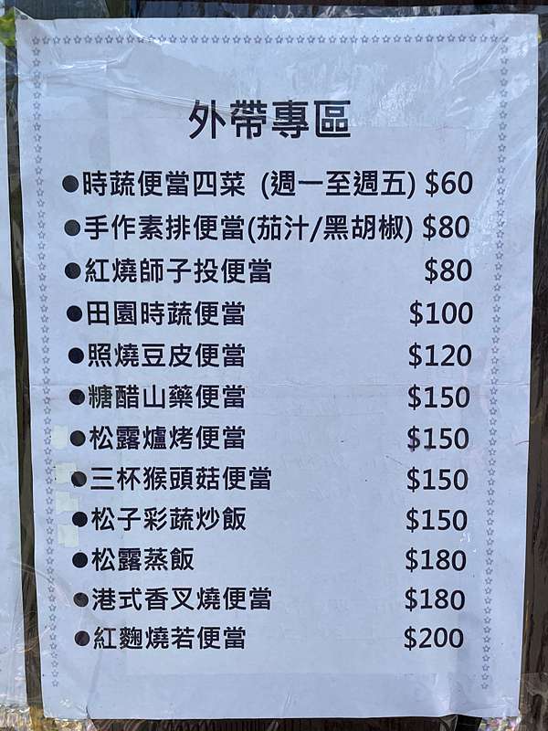 一念之間蔬食餐廳台中豐原素食便當防疫期間健康便當的好選擇 外帶餐盒60元起 不專業人生的分享 痞客邦