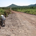 肯亞北部,由邊境城市Moyale至Merille的惡劣路面