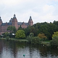 位於阿沙芬堡(Aschaffenburg)的Schloss Johannisburg（Johsnnis堡，建於文藝復興時期，作為美茵茲侯國王子(Prince Bishop