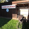 德奧境內自行車道上的旅館多有這類供自行車停放的專門場地。