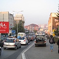 科索沃首都Pristina街景。