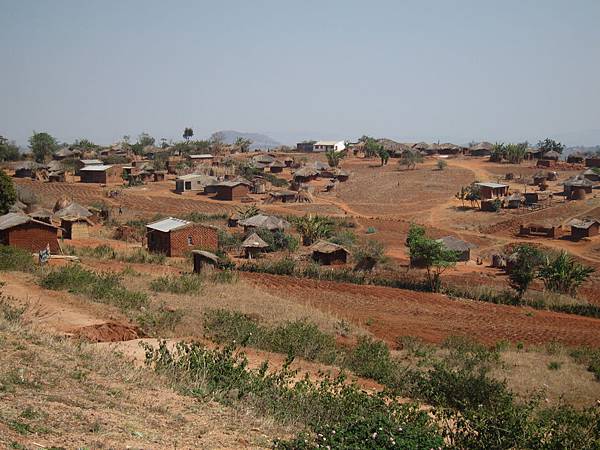 馬拉威南部高地的原始村落