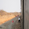 辛巴威布拉瓦約到李文斯基的火車上，旅客在沒有停靠站的地點仍有辦法上車