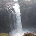 維多利亞瀑布（乾季期），辛巴威端