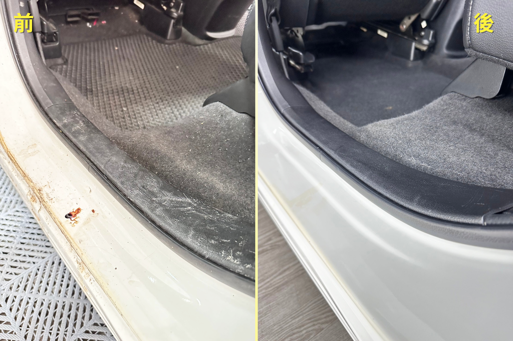 台南佑鑫汽車美容推薦，專業技術讓老車重獲新生！拋光美容內裝清