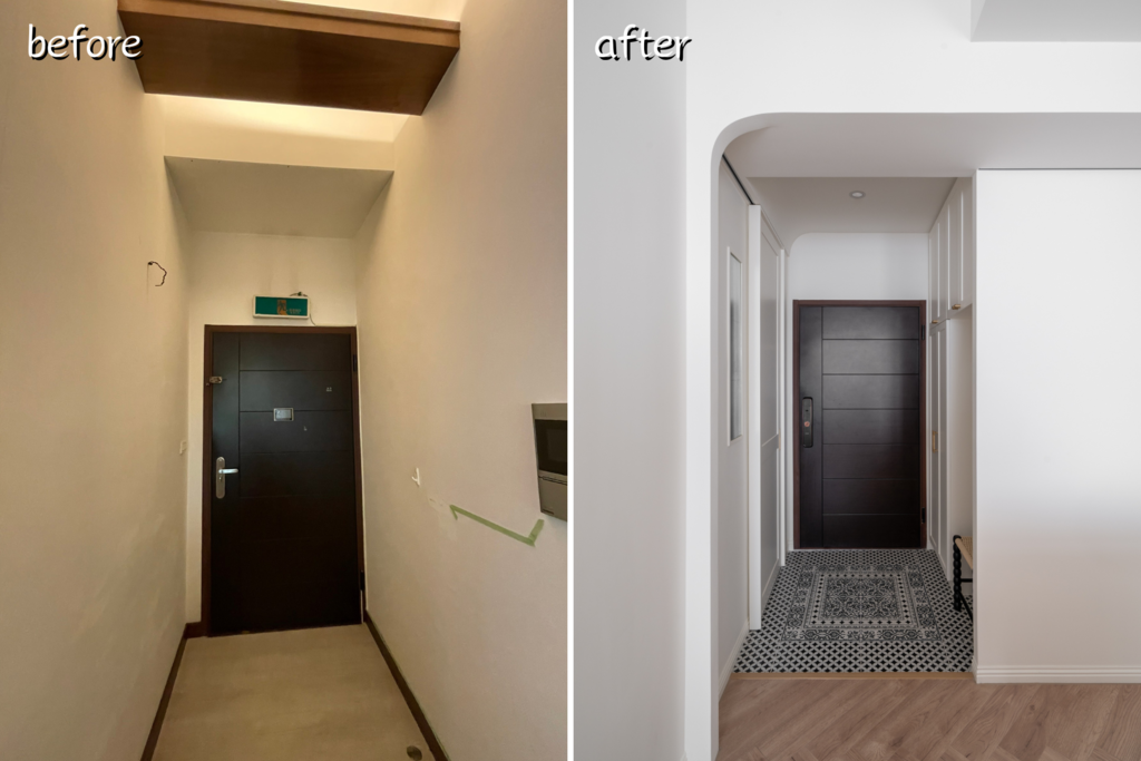 台北室內設計推薦│25坪舊屋翻新│奶油風夢幻新家│小屋換大屋