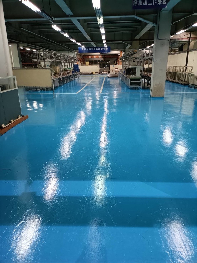 【台南油漆】振宏油漆防水工程行 / 工廠地板翻新實錄｜二次合