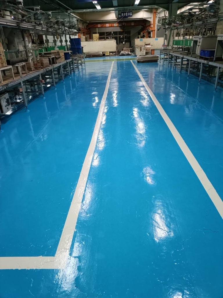 【台南油漆】振宏油漆防水工程行 / 工廠地板翻新實錄｜二次合