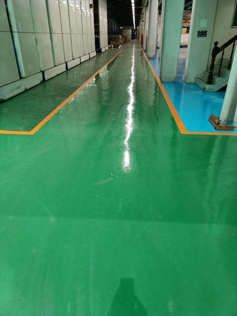 【台南油漆】振宏油漆防水工程行 / 工廠地板翻新實錄｜二次合
