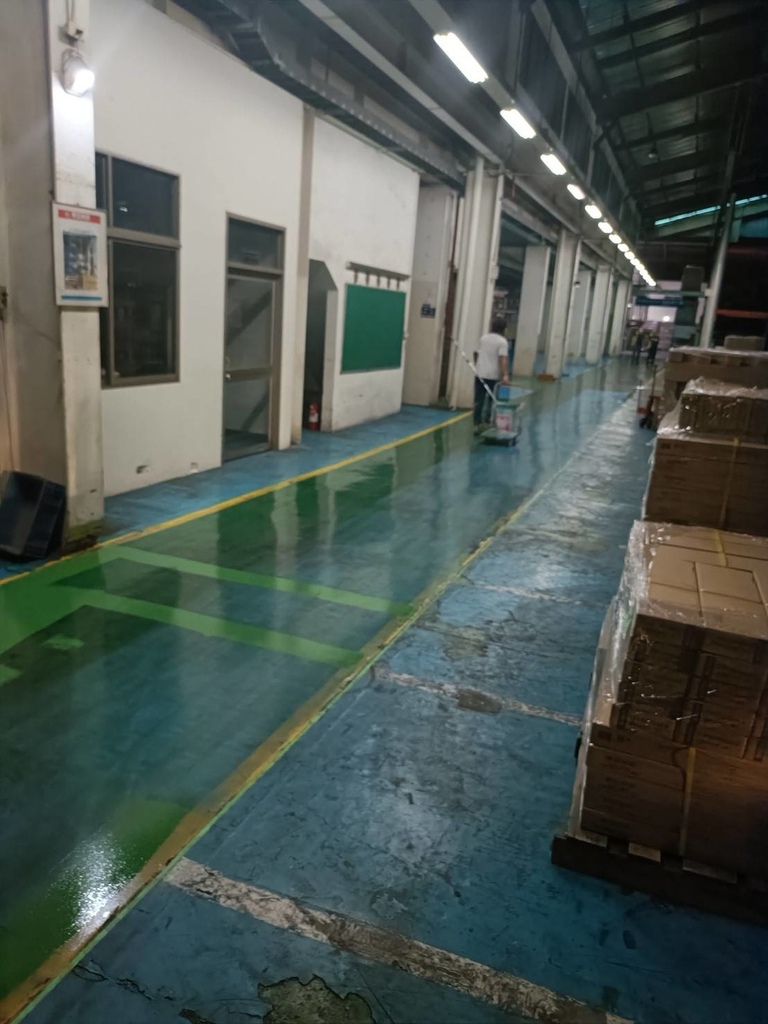 【台南油漆】振宏油漆防水工程行 / 工廠地板翻新實錄｜二次合