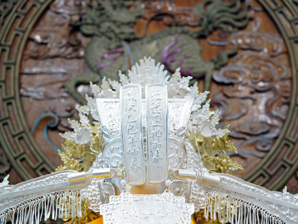 台南神帽【府城藝德軒】神明銀帽訂製推薦│神帽職人手工高級客製