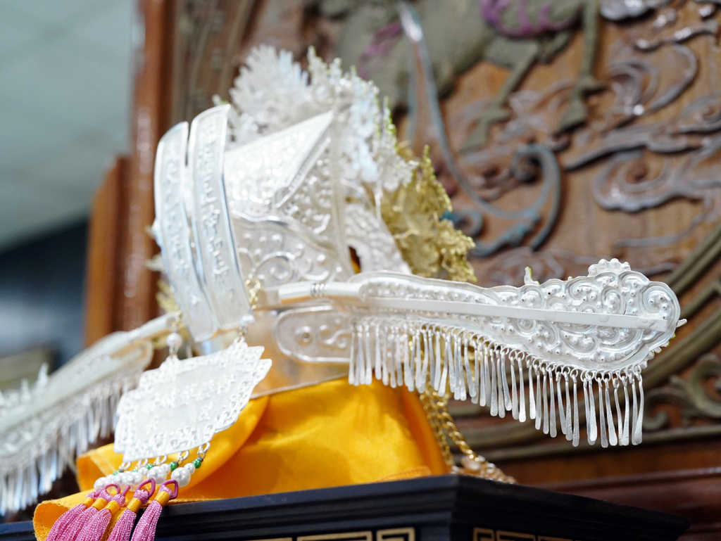 台南神帽【府城藝德軒】神明銀帽訂製推薦│神帽職人手工高級客製