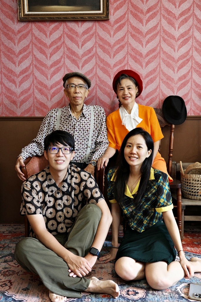 台南全家福推薦│爸媽紀念日之全家福圓夢計畫│復古又溫馨的全家