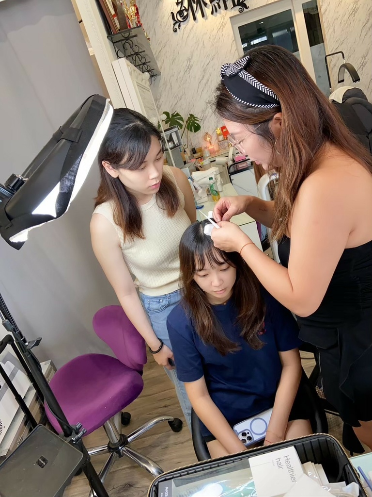 台南美容課程推薦綝綝學院日式增髮課程零基礎一天就能學會