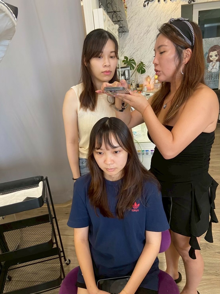 台南美容課程推薦綝綝學院日式增髮課程零基礎一天就能學會