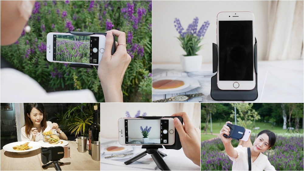 【手機拍照握把推薦】Adonit PhotoGrip Qi無線充電藍牙拍照握把◆舒適的手感,輕鬆用手機單手拍照,總算不會誤觸螢幕囉~
