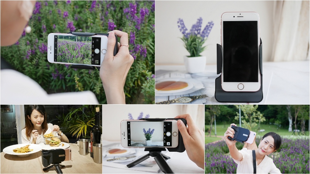 【手機拍照握把推薦】Adonit PhotoGrip Qi無線充電藍牙拍照握把◆舒適的手感，輕鬆用手機單手拍照，總算不會誤觸螢幕囉～