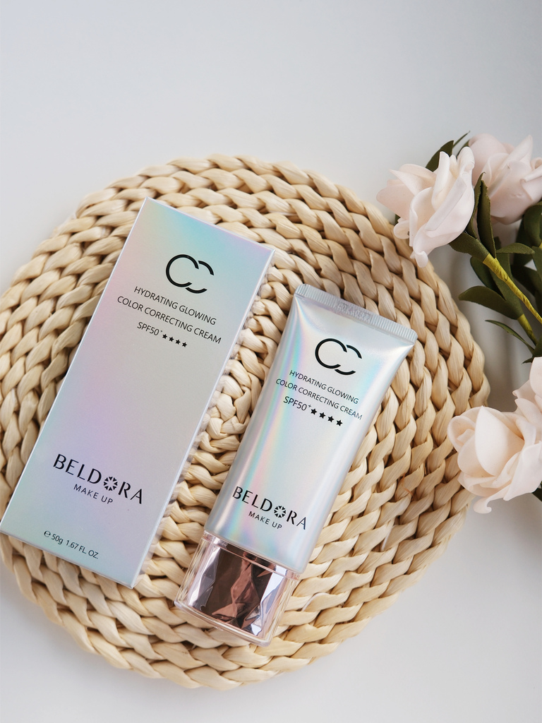 蓓朵娜极光CC霜评价 ▏SPF50+★★★★轻透不黏腻，伪素颜水光肌的打底神器！