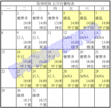 17年阪神虎隊暨甲子園球場賽程與售票資訊 Npbtickets的部落格 痞客邦