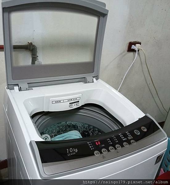 聲寶SAMPO 10公斤 單槽洗衣機 ES-B10F的輕鬆開