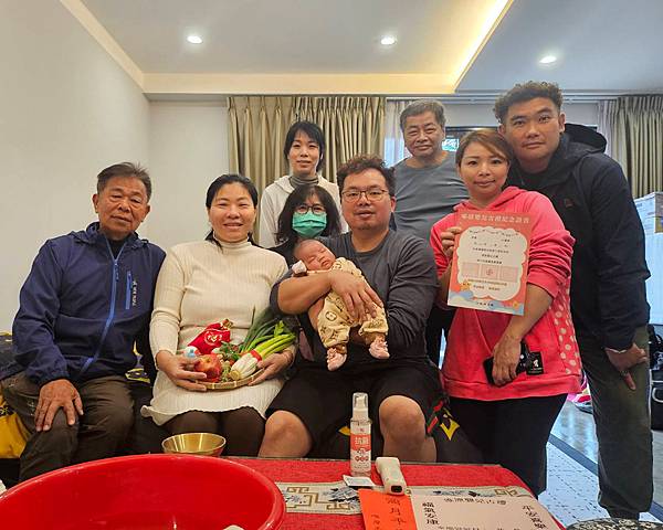 【唯原嬰兒古禮剃胎毛】宜蘭縣冬山鄉｜羅寶寶滿月古禮