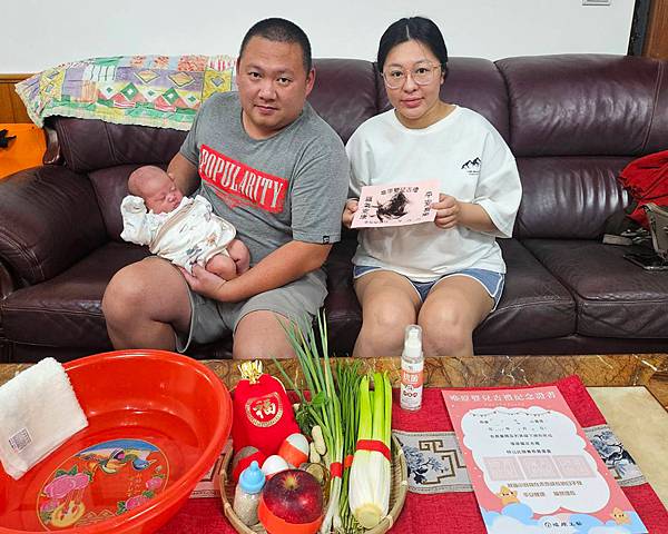 【唯原嬰兒古禮剃胎毛】宜蘭縣員山鄉｜藍寶寶滿月古禮