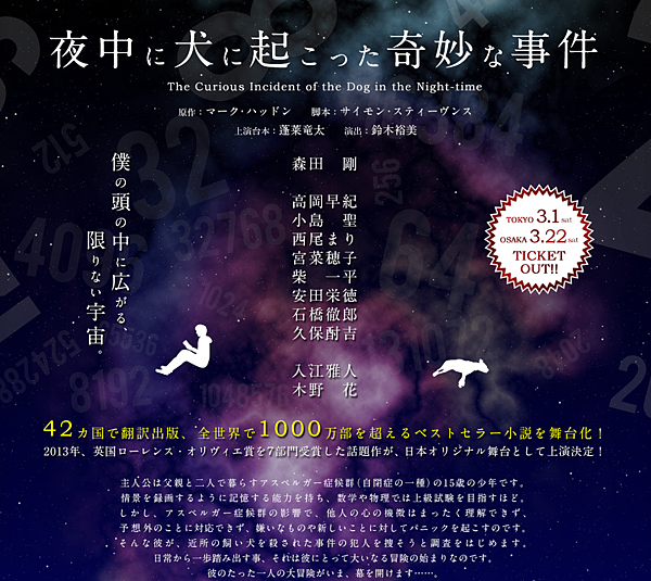 森田剛主演「夜中に犬に起こった奇妙な事件」公式サイト