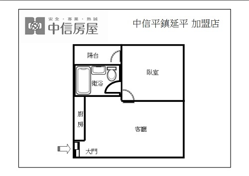 中壢買屋。中壢買房子。榮安八街大套房。288萬_02.jpg