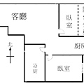 中壢買屋。中壢買房子。法國香榭漂亮2房。498萬