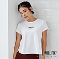 10-1MOLLIFIX 瑪莉菲絲 簡約造型短袖上衣_(白).jfif