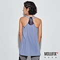 9-2 MOLLIFIX 瑪莉菲絲 雙肩帶圓弧下擺運動背心_(岩灰藍).jfif