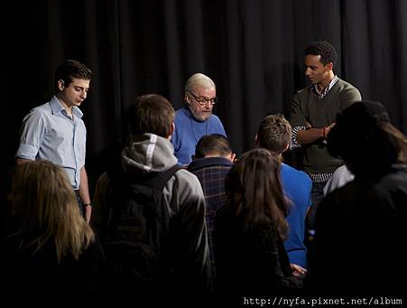 John-G.-Avildsen-speaking-with-students