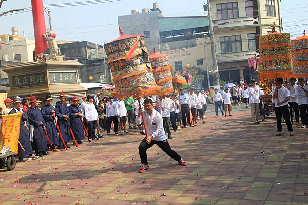 乙未正科東港迎王后塭嘉蓮宮、正德堂遶境鎮海宮參禮