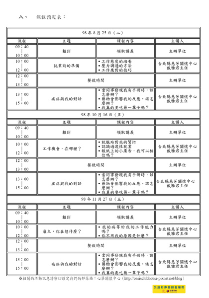 就業適應團體*啪萬*【就業饗宴】