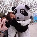 我與室友panda的big hug