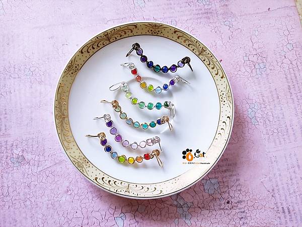 [金屬線飾] 耳骨夾：春采 (20251012)