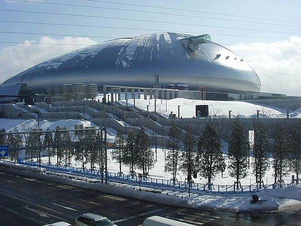 冬の札幌ドーム