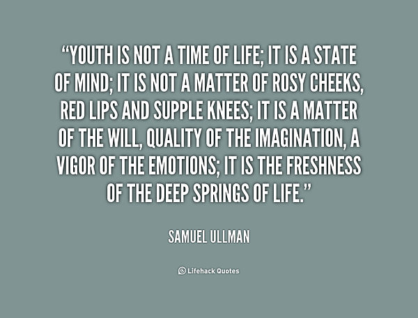 Youth Samuel Ullman (English)