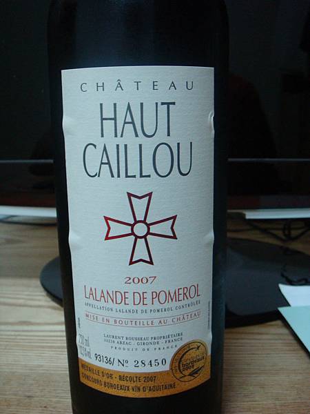 CHATEAU HAUT CAILLOU