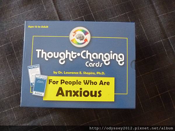 Thought Changing Cards - Anxiety 1