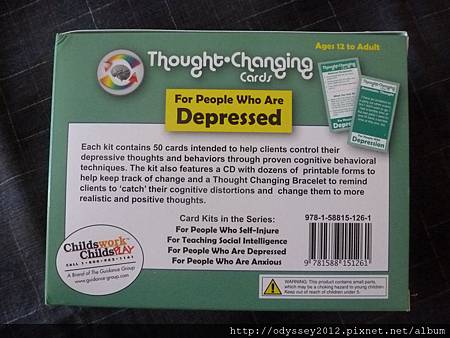 Thought Changing Cards - Depression 2