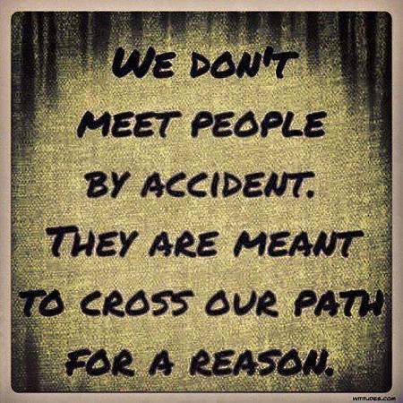 Meet people for a reason