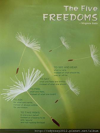 Five freedoms