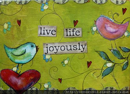 Live life joyously
