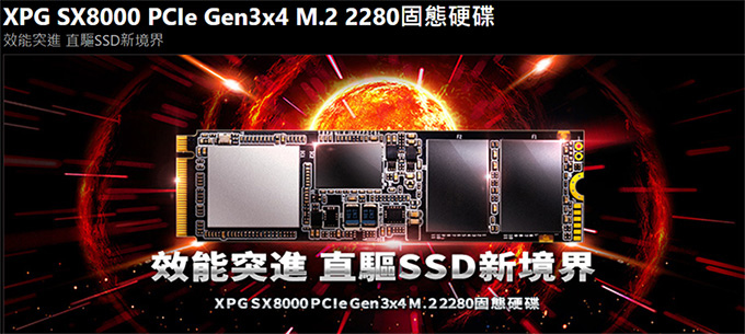 威剛-XPG-SX8000-256G