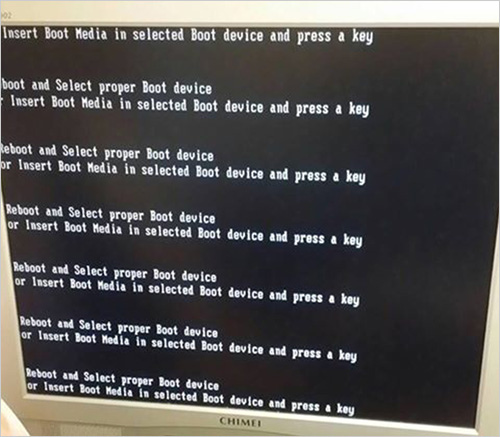 客戶詢問】開機出現Reboot and Select proper Boot device，這是什麼問題？ @ 歐飛先生:: 痞客邦::