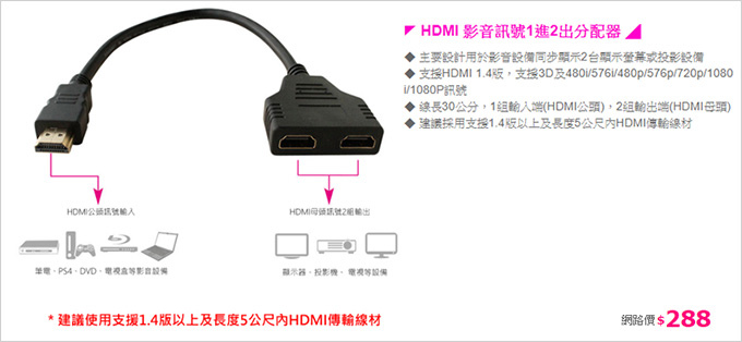 HDMI-影音訊號1進2出分配器.jpg